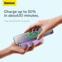 Baseus Magnetic Mini 20000 mAh 20W Powerbanka - fialová + USB-C / USB-C kabel