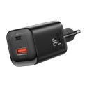 Rychlá nástěnná nabíječka Joyroom JR-TCF08EU Speed ​​​​Series 30W PD/QC/AFC/FCP – černá