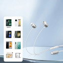 Sluchátka do uší Joyroom JR-EC06 USB-C - stříbrná