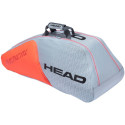 Torba tenisowa Head Radical 9R Supercombi szaro-pomarańczowa 283511