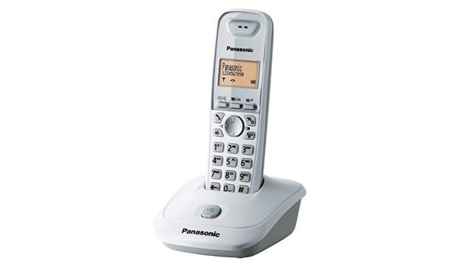 Juhtmevaba Telefon Panasonic KX-TG2511SPW Valge