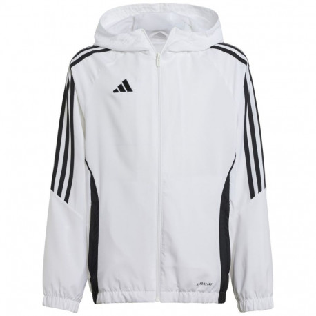 adidas laste jope Tiro 24 IM8799 128cm, valge