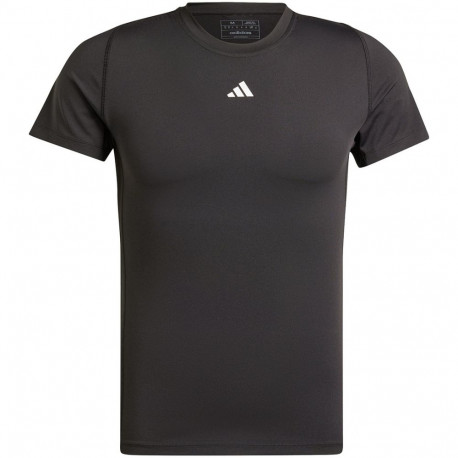 Adidas meeste särk Techfit Aeroready IS7606 lühikeste varrukatega XL, must