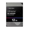 HDD|WESTERN DIGITAL ULTRASTAR|Ultrastar DC HC520|HUH721212ALE604|12TB|SATA 3.0|256 MB|7200 rpm|3,5"|