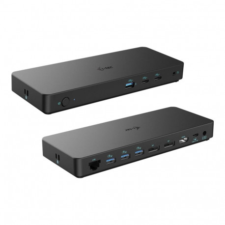 I-TEC USB-C Kolme 4K Ekraaniga Dokkimisjaam Gen2 2xDP 1xHDMI 1xGLAN 3xUSB 3.2 Gen1 1xUSB 3.2 Gen2 2x