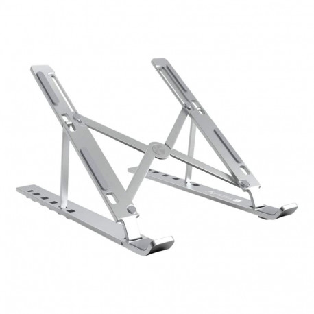 TECHLY Foldable Aluminum Stand for Notebook Tablet and Smartphone from 10inch to 16inch