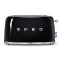 SMEG Toaster (TSF02BLEU) black Schwarz