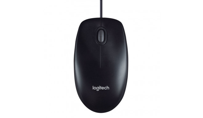 Logitech M90 wired mouse USB | black