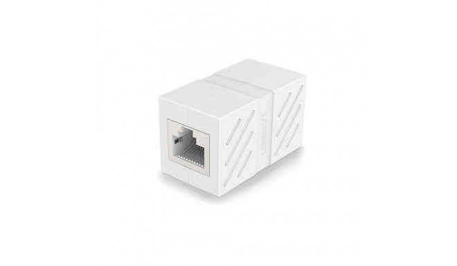 Удлинительный адаптер UGREEN Ethernet RJ45 8P | 8C, Cat.7, UTP (белый)