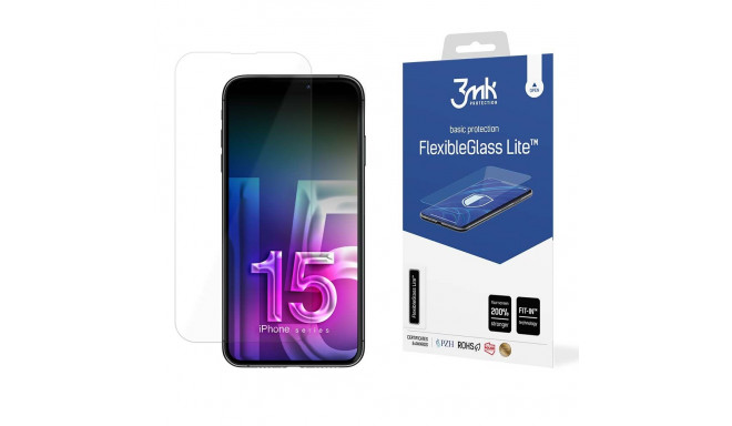 3mk kaitseklaas FlexibleGlass Lite Apple iPhone 15 Plus