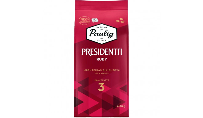 Kohvioad PAULIG Presidentti Ruby 400g
