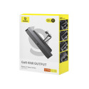 Hub Baseus T-Space with USB-C to USB-C cables for Tesla Cars (black)