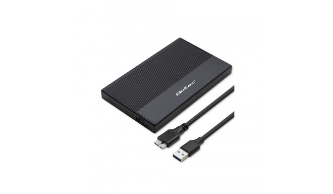 2.5" SATA to USB 3.0 External SSD/HDD Hard Drive Enclosure (Supports up to 2TB)