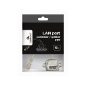 Splitter adapter RJ-45/2XRJ-45 FTP LAN