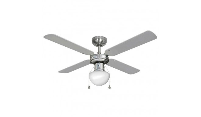 Tulega Laeventilaator EDM 33801 Caribe Hõbedane 50 W