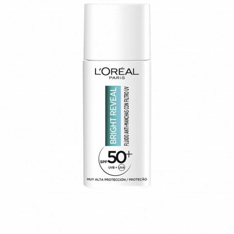 Pigmendilaikude vastane ravi L'Oreal Make Up Bright Reveal Spf 50 Spf 50+ 50 ml Niatsiinamiid