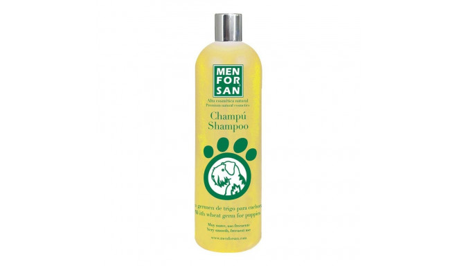 Pet shampoo Menforsan 1 L Dog Puppies Wheatgerm