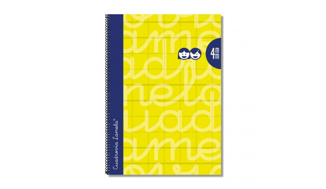 Notebook Lamela Yellow Din A4 5 Pieces 80 Sheets