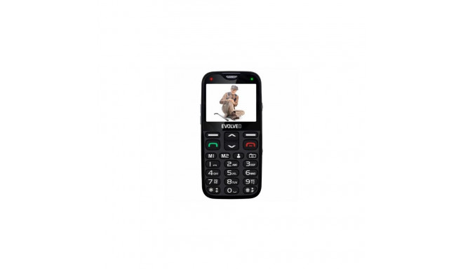 Evolveo EasyPhone XG 6.1 cm (2.4&quot;) 93 g Black Senior phone