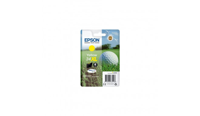 Epson Golf ball Singlepack Yellow 34XL DURABrite Ultra Ink