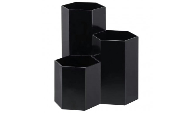 AG605I POJEMNIK NA PĘDZLE DO MAKIJAŻU     CZARNY