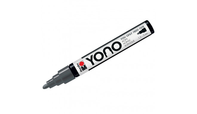 Dekoormarker Marabu Yono 1.5-3mm 079 dark grey