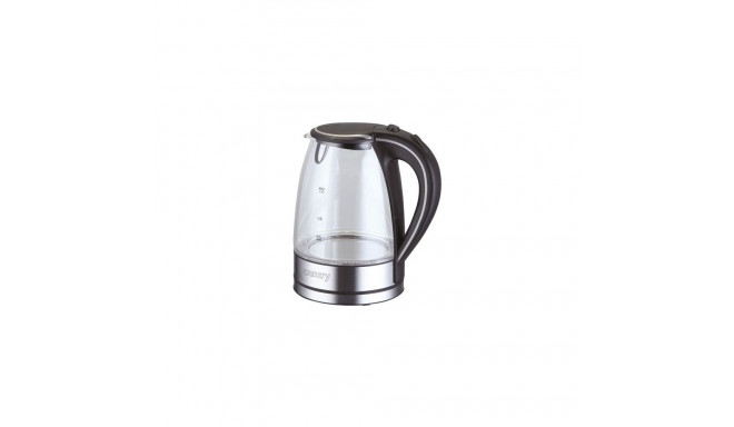 Camry Kettle CR 1239 Electric, 2000 W, 1.7 L, Glass, 360 rotational base, Black