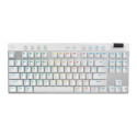 LOGITECH G PRO X TKL LIGHTSPEED Mechanical Gaming Keyboard - WHITE - US INT'L - TACTILE