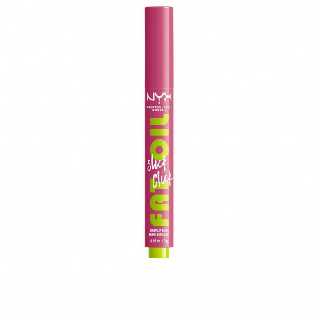 NYX PROFESSIONAL MAKE UP FAT OIL SLICK CLICK bálsamo labial brillante #dm me 2 gr