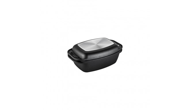 Lamart LT1105 ROASTING PAN WITH GRILLING LID 9L+3L