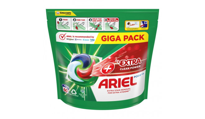 Geelkapslid ARIEL Extra Clean 60tk