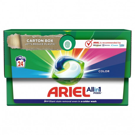 Geelkapslid ARIEL Color 24tk