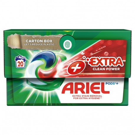 Geelkapslid ARIEL Extra Clean 20tk