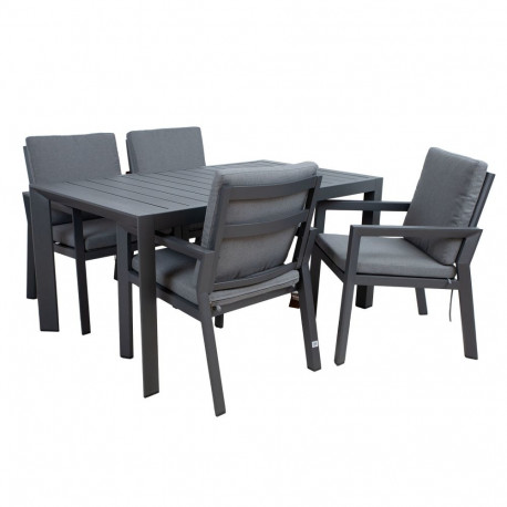 Garden furniture set TOMSON table and 4 chairs