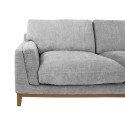 Corner sofa BASIL RC, grey