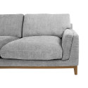Corner sofa BASIL LC, grey