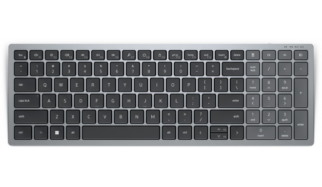 Klawiatura Dell C-KB740 bezprzewodowa 96% szara