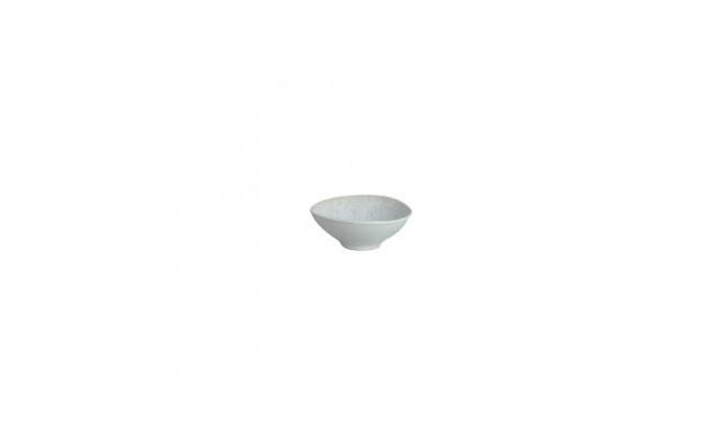 BOWL EMBOS OUTS GLAZE INSIDE WHITE 160ML