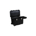 Stanley MOBILE Job Chest equipment case Trolley case Black