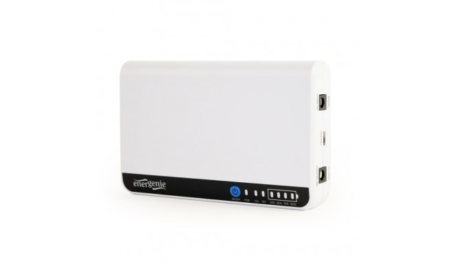 Gembird EG-UPS-DC18 UPS for DC devices, 12 or 15 V, 18 W, white