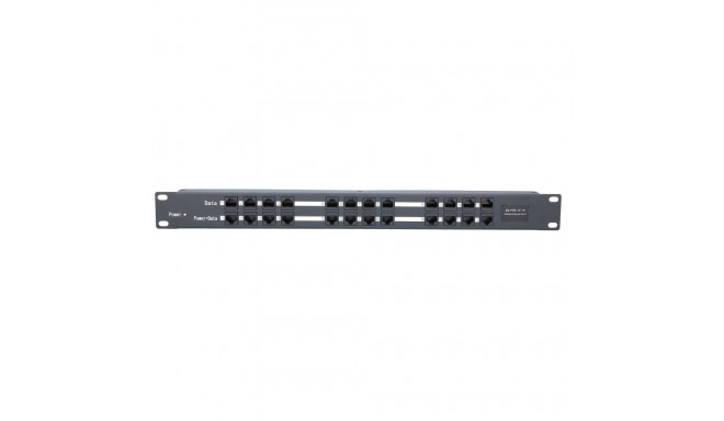 Extralink PoE Injector 12 Port 12x 100Mb/s RJ45, Rackmount