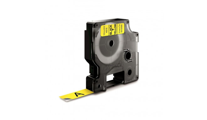 DYMO D1 standard - must kollasel - 12mm
