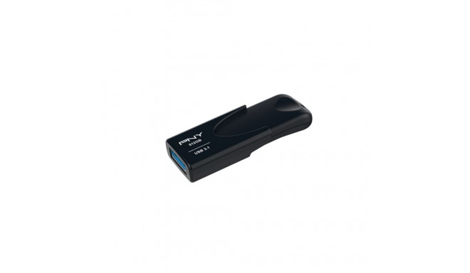 PNY Attache 4 USB mälupulk 512 GB USB Tüüp-A 3.2 Gen 1 (3.1 Gen 1) Must