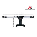 Maclean Brackets MC-657 Universal Headrest Car Tablet Holder, 7" - 10.1", Adjustable 360° Rotation