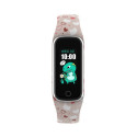 Denver BFK-312P children's fitness wristband for activity monitoring pink and white