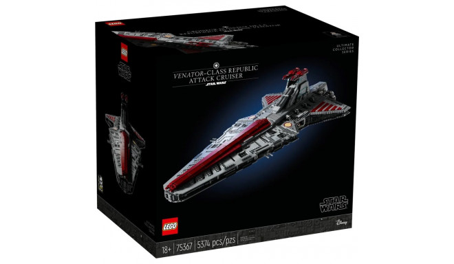 LEGO STAR WARS 75367 Venator-class Republic Attack Cruiser (Ultimate Collector Series)