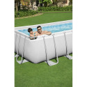 Bestway Power Steel 16' x 8' x 48"/4.88m x 2.44m x 1.22m Rectangular Pool Set