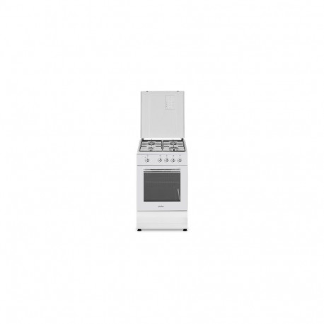 Simfer | Cooker | 4401SGRBB.1 | Hob type Gas | Oven type Gas | White | Width 50 cm | Depth 55 cm | 4