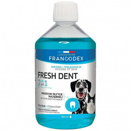 FRANCODEX Fresh dent suuhügieeni vedelik koertele/kassidele 500ml