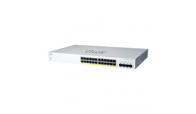 CBS220 SMART 24-portine GE POE/4x1G SFP